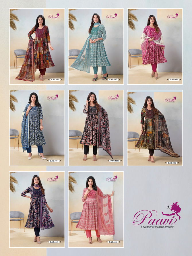 Saheli By Paavi Portion Printed Kurti With Bottom Dupatta Wholesale Price In Surat